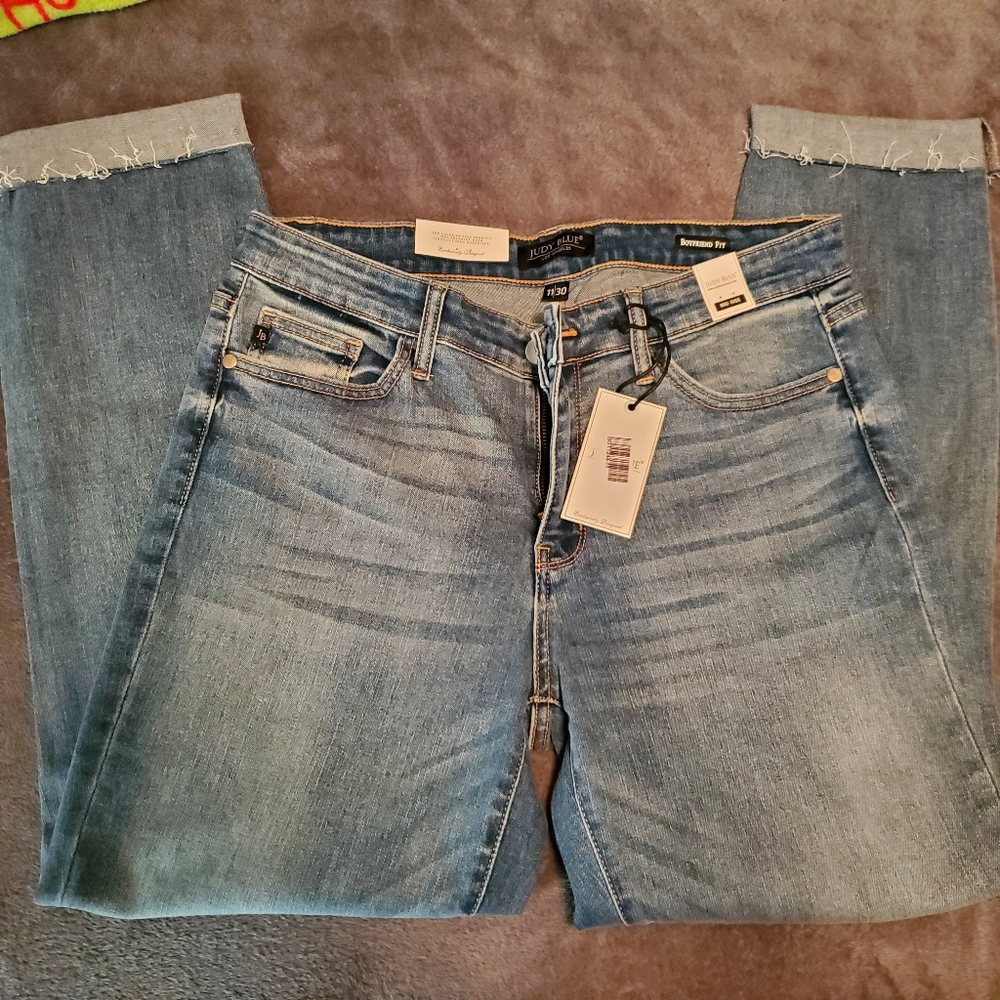 Judy blue relaxed boyfriend fit jeans